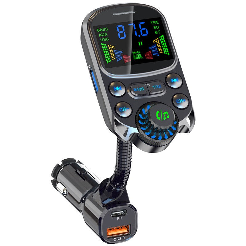 BC86 Bluetooth Hands-Free PD Fast Car Charger FM Transmitter MP3 Player Cigarette Lighter Charger Support U Disk TF Card BC86 Bluetooth Hands-Free PD Fast Car Charger FM Transmitter MP3 Player Cigarette Lighter Charger Support U Disk TF Card